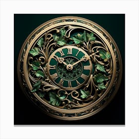 Clock 2 Canvas Print