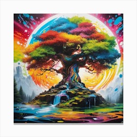 Tree Of Life 169 Canvas Print