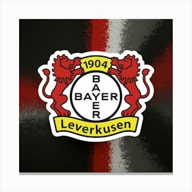 Bayer 04 Leverkusen Logo Wall Art 11 Canvas Print