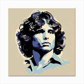 Jim portrait Canvas Print