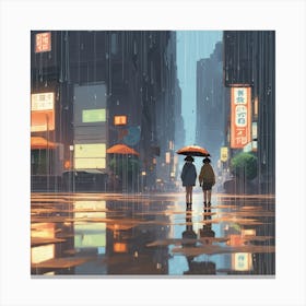 Rainy Day 14 Canvas Print