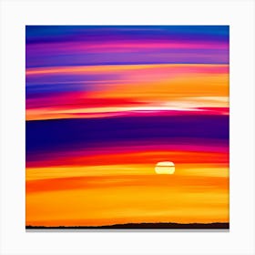 Sunset 3 Canvas Print