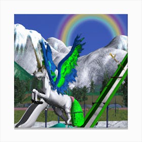 Unicornplayground 010 Canvas Print