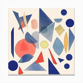 Abstract Shapes Canvas Print