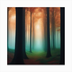 Mystical Forest Retreat 32 Canvas Print