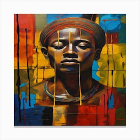 African Woman Canvas Print