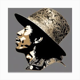 Jimi Hendrix Canvas Print