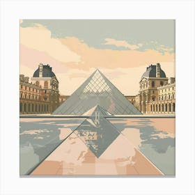 Louvre Canvas Print