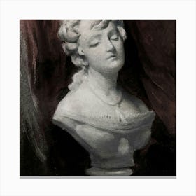 Bust Of A Lady Canvas Print