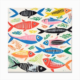Sardines From Amsterdam 3 Canvas Print