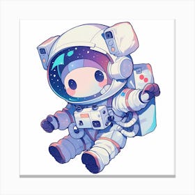 Cute Astronaut Canvas Print