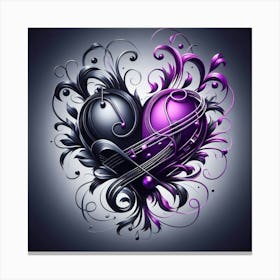 Heart Of Music Canvas Print