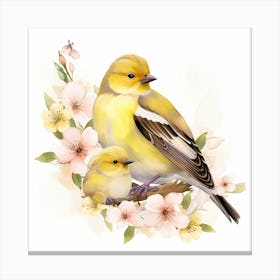 American Goldfinch Mother's Day Canvas Print