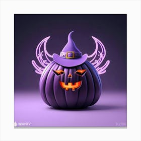 Halloween Pumpkin 2 Canvas Print