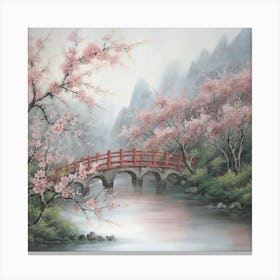 Sakura Blossoms 4 Canvas Print