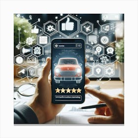 Car Review Canvas Print