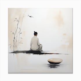 Zen Meditation 1 Canvas Print