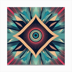 Psychedelic Eye 1 Canvas Print