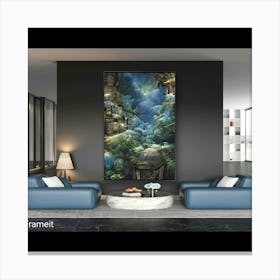 Landscape Painting Canvas Print