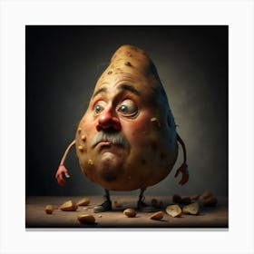 Potato Man 1 Canvas Print