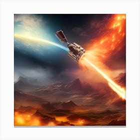 Re-Entry Canvas Print