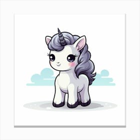 Cute Unicorn 576 Canvas Print