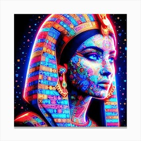 Cleopatra Portrait Artwork 52 Canvas Print