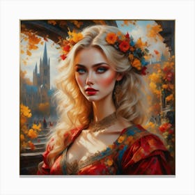 Russian Princess Canvas Print
