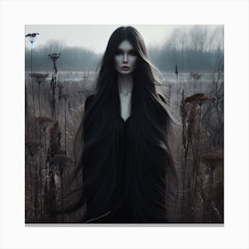 Dark Beauty 3 Canvas Print