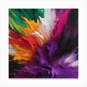 BB Borsa Strong Splash Canvas Print