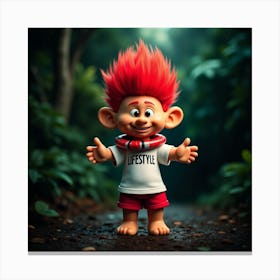 Trolls 2 Canvas Print