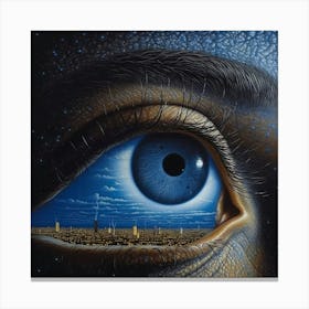 Eye Of The City Canvas Print