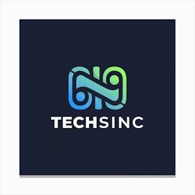 Techsinc Logo 2 Canvas Print