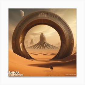 Sahara Condore Canvas Print