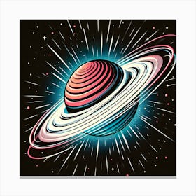 Saturn 7 Canvas Print