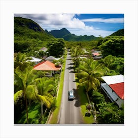 Plant Community Vegetation Window Car Holiday Maker Drone District Tour Tourism Rural Walk (6) Canvas Print