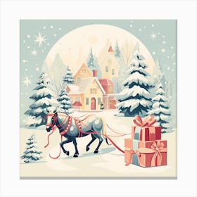 Christmas Card 14 Canvas Print