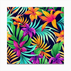 Lush Blooms (8) Canvas Print