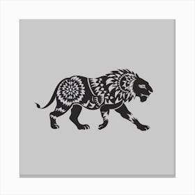 Lion Art 2 Canvas Print