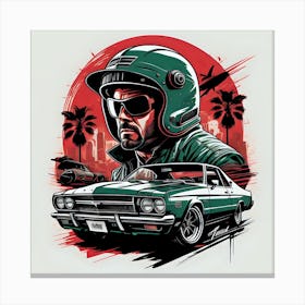 Gta San Andreas Canvas Print