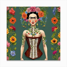 Frida Kahlo 72 Canvas Print