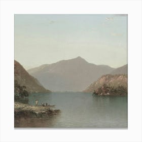 View Of A Lake 8 Canvas Print