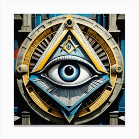 Eye Of God Canvas Print