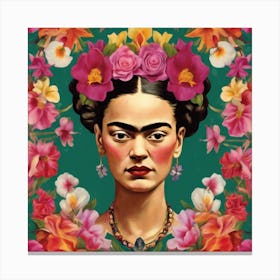 Frida Kahlo 47 Canvas Print
