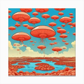 Jellyfish 33 Canvas Print