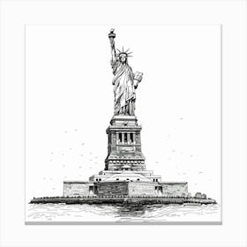 Statue Of Liberty 1 Canvas Print