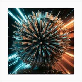 Sphere Of Light 1 Canvas Print