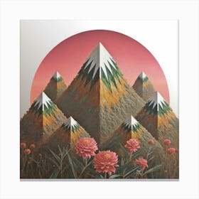 'The Mountains' Canvas Print