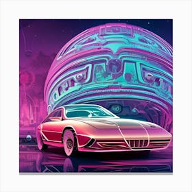 Futuristic Car 8 Canvas Print