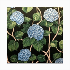 Hydrangeas Art Canvas Print